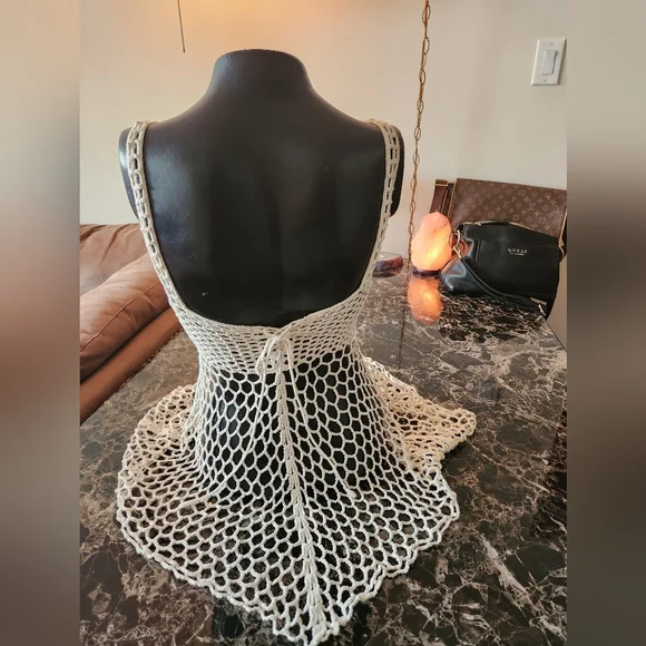 Handmade Crochet Top - Picture 2 of 3